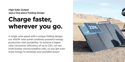 400W Portable Solar Panel
